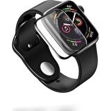 Apple Watch Uyumlu Series 4 Ekran Koruyucu Temperli Esnek Cam (40 mm) 