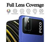 Xiaomi Poco M3 Kamera Lens Koruyucu Temperli Cam