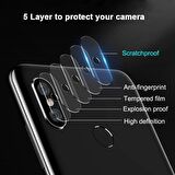 Samsung Galaxy M52 5G Kamera Lens Koruyucu Şeffaf Temperli Cam