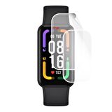 Xiaomi Redmi Smart Band Pro Ekran Koruyucu Tam Kaplama TPU Film 2 Adet