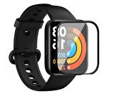 Xiaomi Redmi Watch 3 Ekran Koruyucu Flexible Esnek Şeffaf 