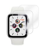 Engo Apple Watch Uyumlu  SE 44 mm Mat Ekran Koruyucu TPU Film 2 Adet