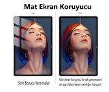 Apple iPad Pro 12.9 6.Nesil Mat Ekran Koruyucu Parmak İzi Bırakmaz