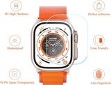 Apple Watch Uyumlu Ultra 49MM Ekran Koruyucu Flexible Esnek Cam 2 Adet 