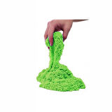 Kinetik kum 1kg - Yeşil Renk