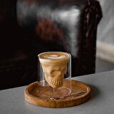 Escobarista Kuru Kafa Temalı Skull Bardak 250 ml