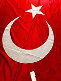 400x600 Cm Raşel Kumaş Türk Bayrağı 1. Kalite Kumaş Dikim