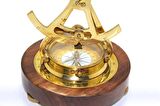 Masa Üstü Pusulalı Dürbün Modeli Dekoratif Hediyelik