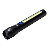ŞARJ EDİLEBİLİR ZOOMLU COB LED EL FENERİ (4457)