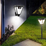 HS-V83 SOLAR SENSÖRLÜ 100 SMD LEDLİ 3 MODLU BAHÇE VE DUVAR LAMBASI (4457)