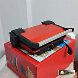 Evci Hitit Tost  Makinesi Kırmızı  2000w.