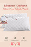 4 Adet Diamond Kalite Kapitone Yastık 50*70 Cm 800 gr