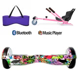 Citymate Elektrikli Kaykay Hoverboard Akıllı Denge 6.5 Inch + HoverKart + Çanta EXTREM PAKET D004