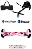 Citymate Elektrikli Kaykay Hoverboard Akıllı Denge 6.5 Inch + HoverKart + Çanta EXTREM PAKET D05