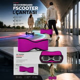 Citymate Elektrikli Kaykay Hoverboard Akıllı Denge 6.5 Inch + HoverKart + Çanta EXTREM PAKET D11