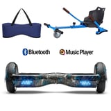 Citymate Elektrikli Kaykay Hoverboard Akıllı Denge 6.5 Inch + HoverKart + Çanta EXTREM PAKET D18