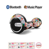 Citymate Elektrikli Kaykay Hoverboard Akıllı Denge 6.5 Inch + HoverKart + Çanta EXTREM PAKET D19