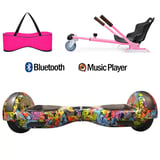 Citymate Elektrikli Kaykay Hoverboard Akıllı Denge 6.5 Inch + HoverKart + Çanta EXTREM PAKET D22