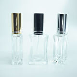 25 ADET BOŞ CAM PARFÜM ŞİŞE, 30 ML, İÇBÜKEY MODEL, ŞEFFAF