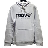 FUBA KAPŞONLU SWEAT MOVE BEYAZ