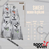 FUBA KAPŞONLU SWEAT ENJOY BEYAZ