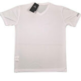 FUBA ERKEK V YAKA BEYAZ TİŞÖRT