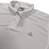 FUBA ERKEK MESH YAKALI BEYAZ TİŞÖRT