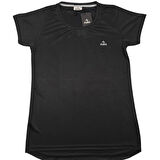 FUBA KADIN 0 YAKA TİŞÖRT SİYAH