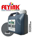 Feynik® Hp Vivera T Serisi Plotter DYE Kartuş Dolum Mürekkebi T610/T770/T790/T795/T920/T2300/G Gray