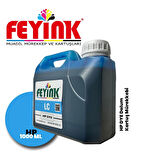 Feyink®Hp Vivera T Plotter DYE Kartuş Dolum Mürekkebi T610/T770/T790/T795/T920/T2300 LC Light Cyan