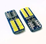FEMEX T10-24Ledli Mini Yassı Led Ampul Beyaz Aktif Canbus Ultra Parlak