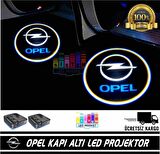 Opel Araçlar İçin Pilli Yapıştırmalı Kapı Altı Led Logo
