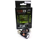FEMEX Platinum P21W-1157-15W- Çift Duy Şaşı Led Ampul Kırmızı Mercekli