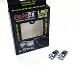 FEMEX T10 3030 Chip 12Ledli Buz Mavi Turkuaz Led Ampul Aktif Canbus