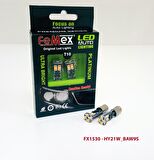 FEMEX Platinum H21W BAW9S 12Ledli 650 Lumen Turuncu Led Ampul Aktif Canbus