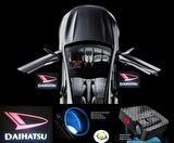 Daihatsu Araçlar İçin Pilli Yapıştırmalı Kapı Altı Led Logo