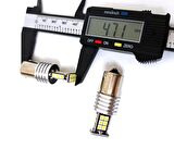 FEMEX P21W Non-Direction 1156 Tek Duy 3030 Chip 24smd Beyaz Led Ampul