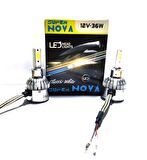 SuperNova Buz Mavi H3 Simsek Etkili Zenon COB Led Xenon Led Headlight