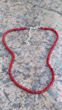 STONEAGE JEWELLERY Bayan Kolye Rondela Kesim Ceyt Doğal Taş
