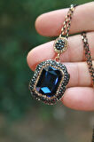 STONEAGE JEWELLERY Kristal Taşlı El Yapımı Kolye
