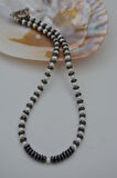 STONEAGE İNCİ VE HEMATİT KOLYE