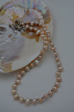 STONEAGE PEMBE İNCİ KOLYE