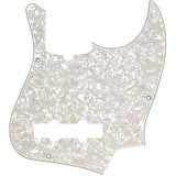 Fender Pickguard Jazz Bass 10 Hole 4-Ply Aged WMT