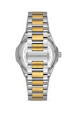 Sarı ve Gümüş Çelik Kordon Erkek Kol Saati F11514AWT-D2