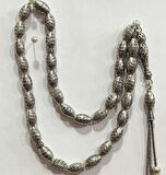 Tespih Vizyon İşlemeli Gümüş Tespih