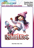 Roblox Ütü ile Yapışan Tişört Tekstil Transfer Dtf Baskı