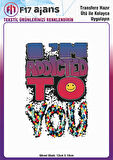 Ütü ile Yapışan Tekstil DTF Transfer Baskı I'm Addicted to You