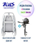 GALA F240 ALÜMİNYUM TABANLI + YAMAHA 2.5HP