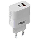 Ultimate Upd4145 45w Pd Çift Çıkışlı Hızlı Şarj Adaptör