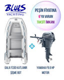 GALA F330 ALÜMİNYUM TABANLI + YAMAHA 9.9HP